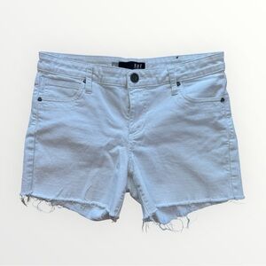 Kut From The Kloth White Denim Andrea Cut-Off Shorts Size 8